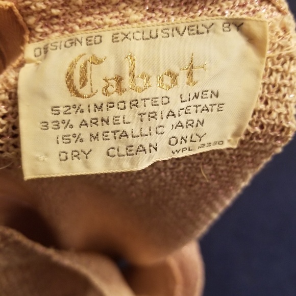 Vintage Cabot Jackie Kennedy Era Sweater Set - Picture 4 of 4